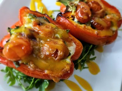 Callaloo-Stuffed Peppers: A Perfect Recipe for Breakfast, Lunch, or Dinner